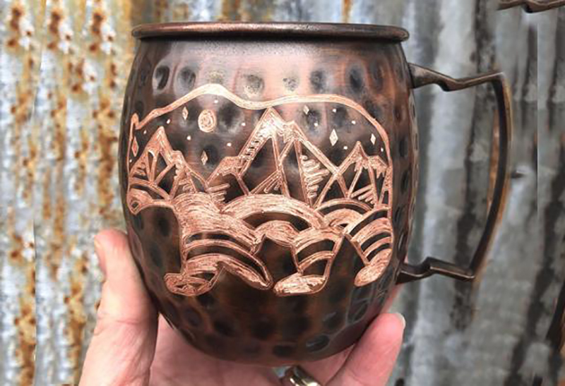 Copper Bear Mug