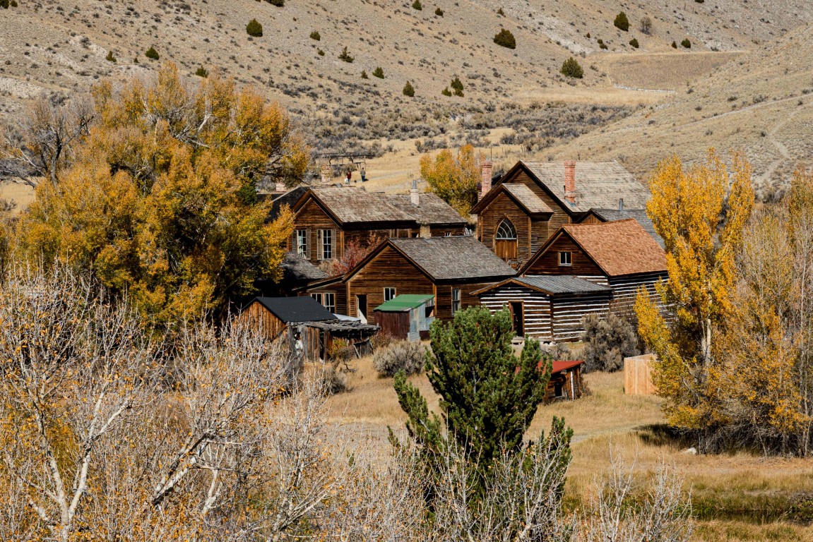 Bannack From Across the Stream