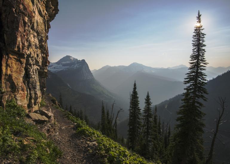 The Highline Trail @ Glacier National Park | Photo by Ashley Arcel