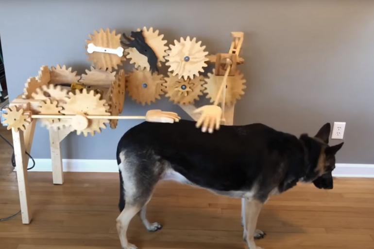 Automatic Dog Petter