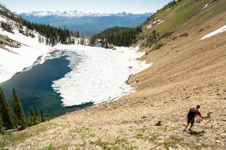 Glacier scene